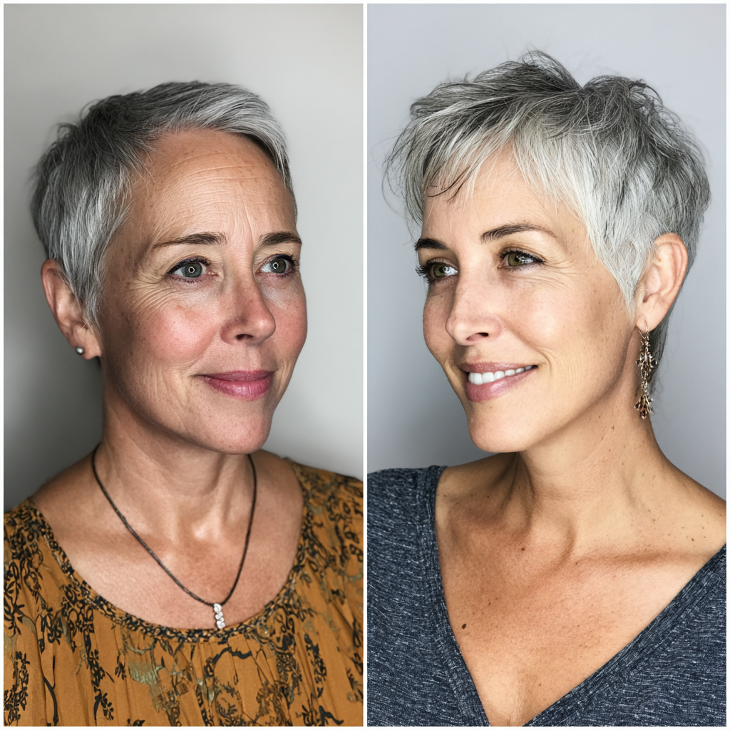 Is Short Hair Aging